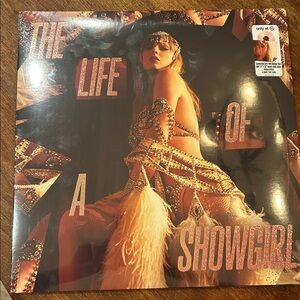 Taylor Swift The Life of a Showgirl Summertime Spritz Pink Shimmer Vinyl
